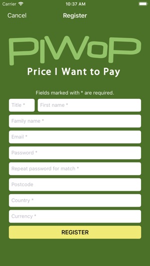 PIWoP - Price I Want to Pay(圖2)-速報App