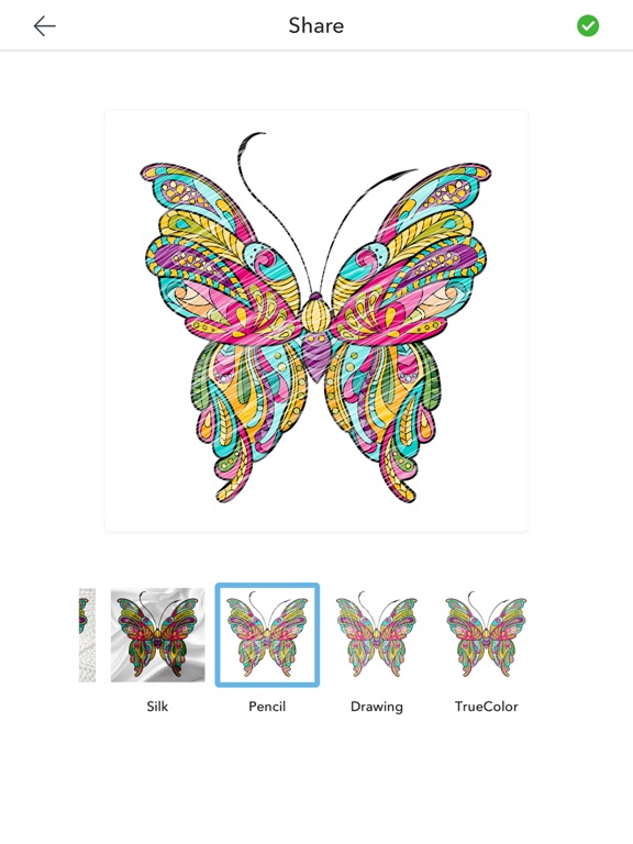 Adult Butterfly Coloring Book screenshot 2