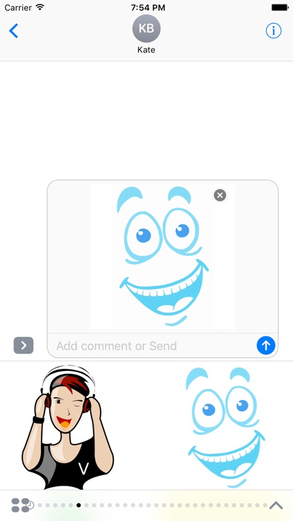 Laughing Stickers