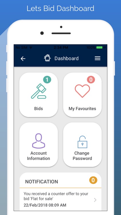 Lets Bid Property-Customer App