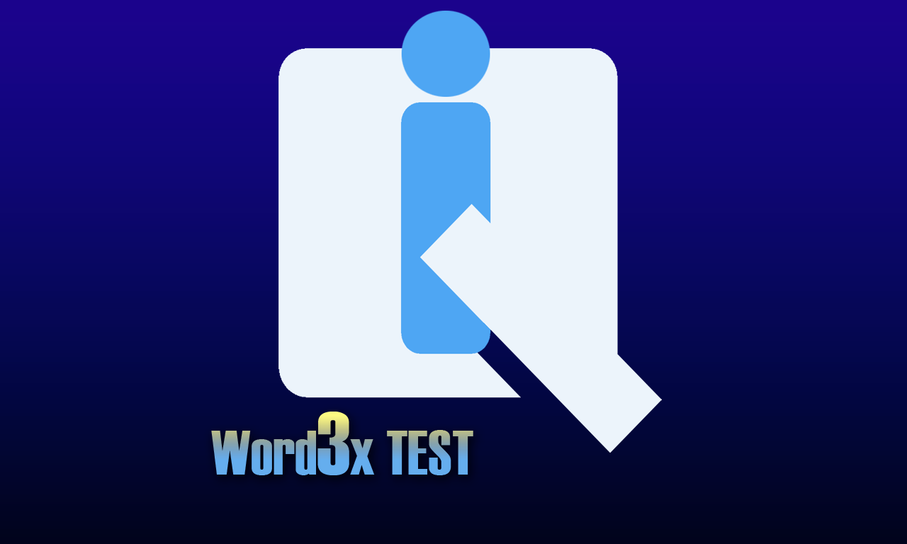IQ Word3x TEST