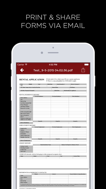 Lease App Pro - Create Digital Real Estate Forms