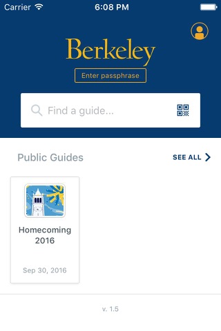 UC Berkeley / Cal Event Guides screenshot 2