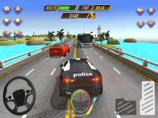 Screenshot 3 Conductor policía persecución de coche casa vida iphone