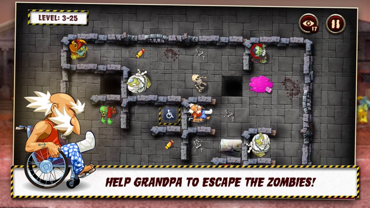 Grandpa and the Zombies - Take care of your brain! screenshot-0