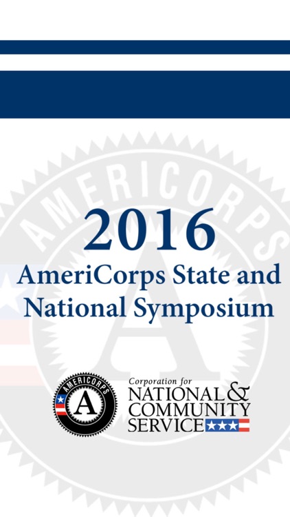 2016 AmeriCorps State & National Symposium