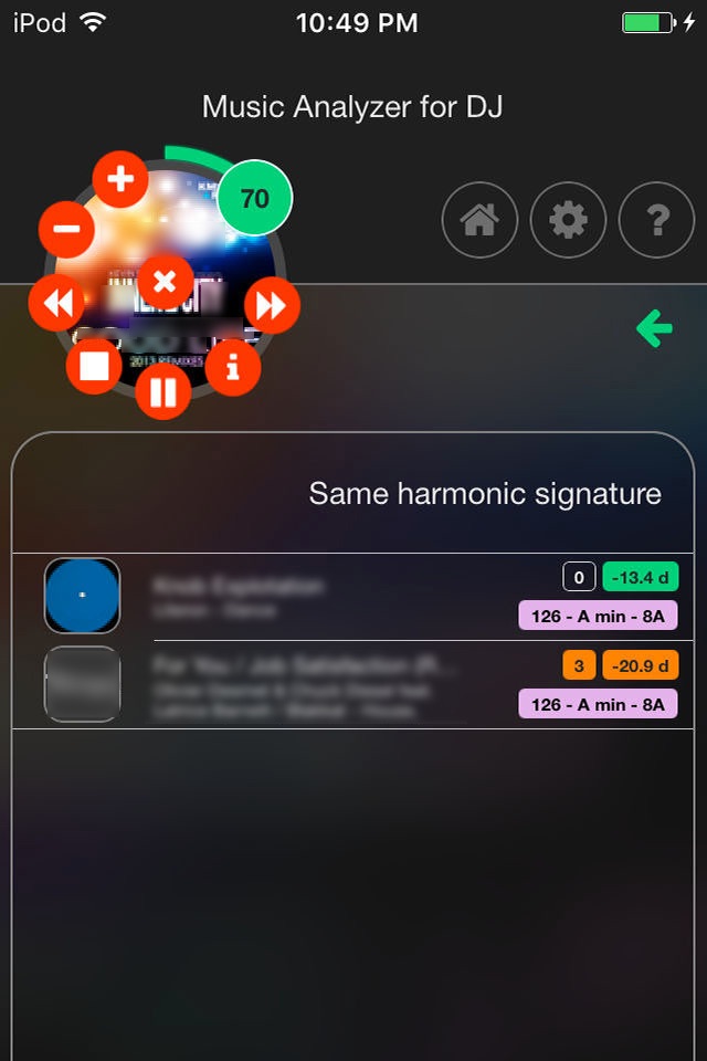 Music analyzer for DJ screenshot 4