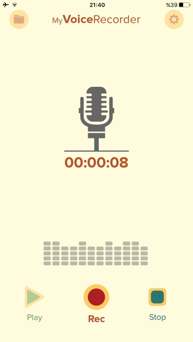My Voice Recorder Pro Screenshot 1