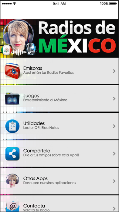 How to cancel & delete Radios de Mexico from iphone & ipad 1