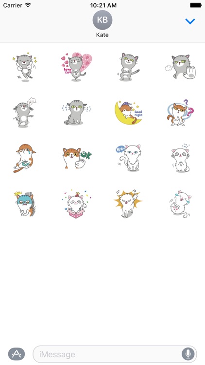 Cats Buddies Stickers