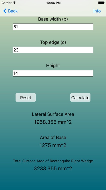 Basic Areas Formulas screenshot-3