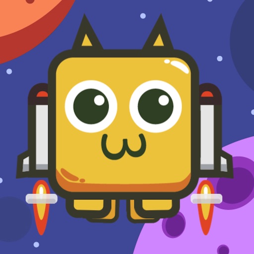 Cats with Rocket Space Travel iOS App