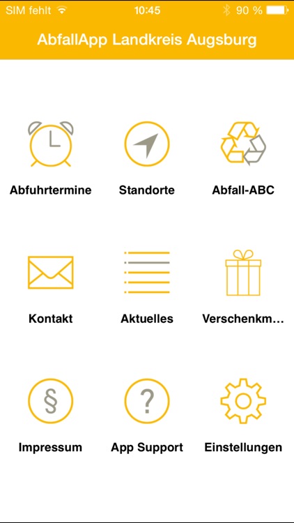 AbfallApp Landkreis Augsburg