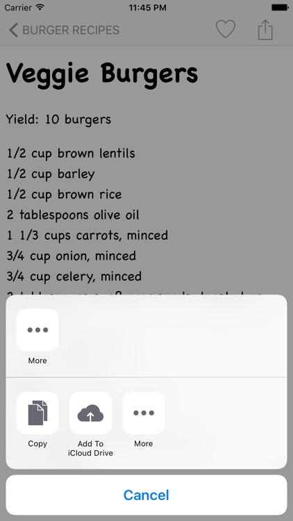 Burger Recipes HD screenshot-3