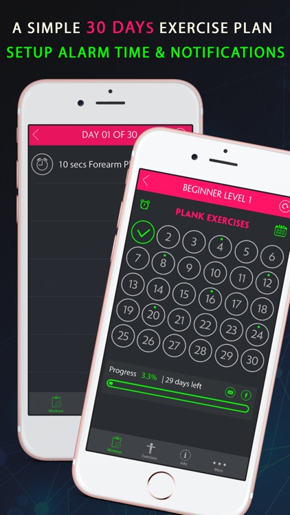 30 Day Plank Fitness Challenges Pro screenshot-3