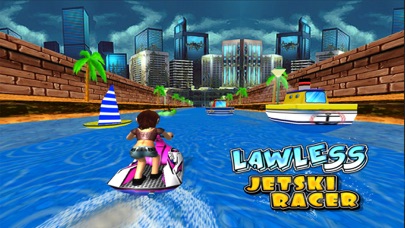 Lawless Jetski Racer -Free ( 3d Stunt Race Games for Boys and Girls )のおすすめ画像1