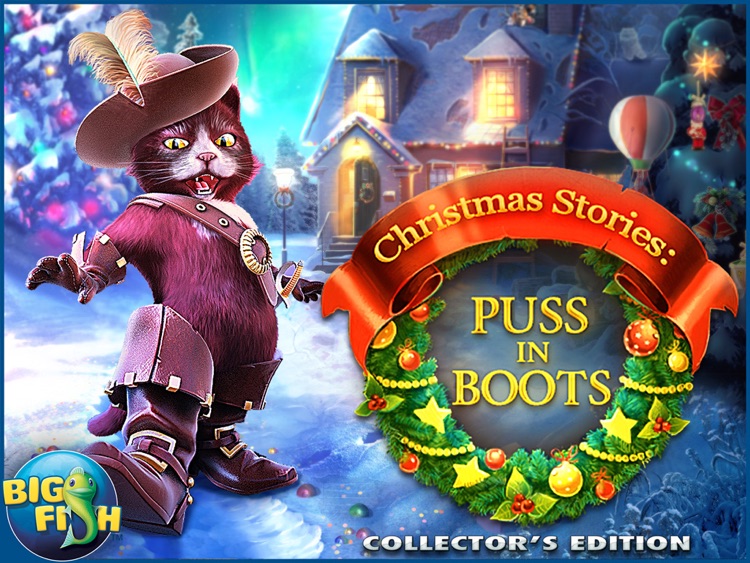 Christmas Stories: Puss in Boots HD - A Magical Hidden Object Game (Full) screenshot-4