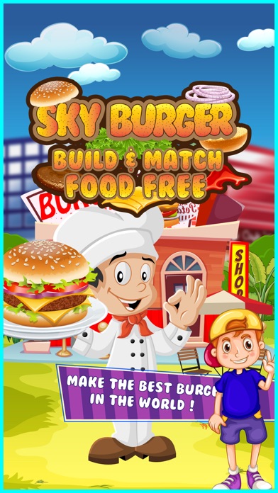 How to cancel & delete Sky Burger Maker Cooking fever - Kids Games from iphone & ipad 1