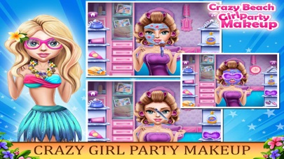Crazy Beach Girl Party Makeup 1.0 IOS -