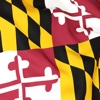 Maryland Flag Stickers