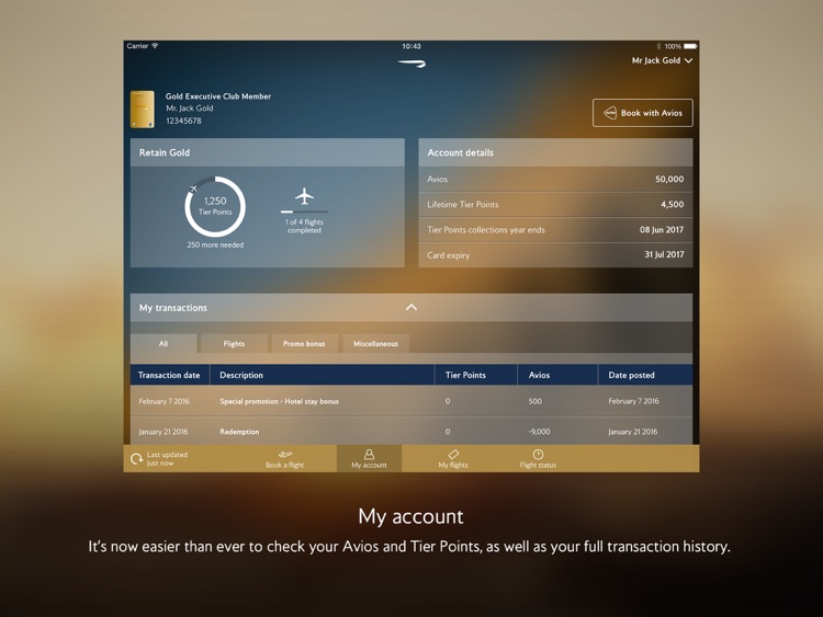 British Airways for iPad