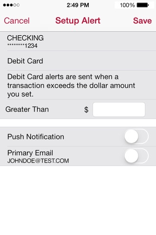 Bank of Albuquerque Mobile screenshot 3