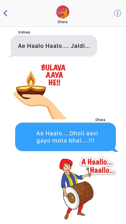 Navratri Stickers
