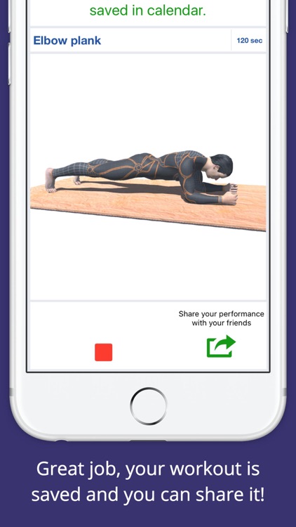 10 Min PLANKS Workout Challenge Free - Tone, Abs screenshot-3
