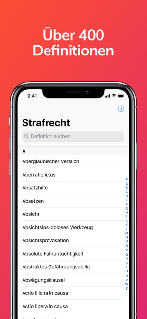 Strafrecht Definitionen