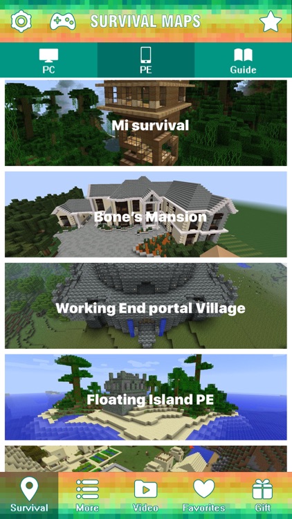 Pro Survival Maps for Minecraft Pocket Edition