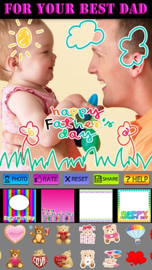 Father's Day Frame and Sticker(圖5)-速報App