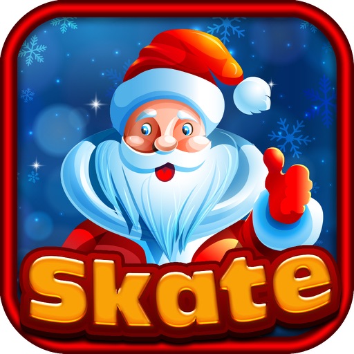 Santa Claus Skating - Christmas Special Surfboard Skate Edition 2016 Icon