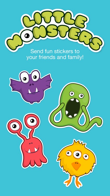 Little Monsters Sticker Pack