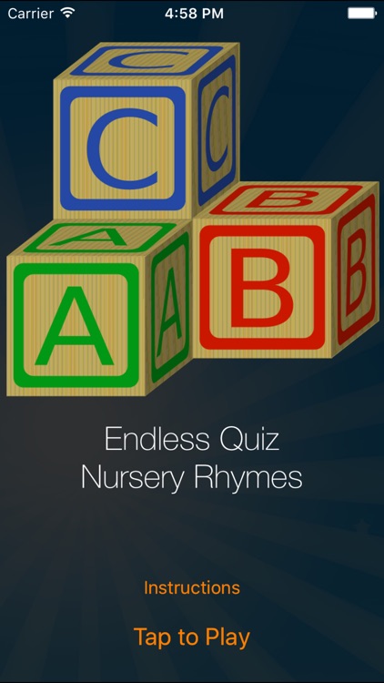 Endless Quiz - Nursery Rhymes