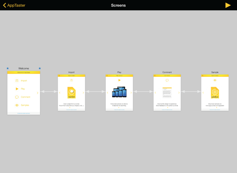 App Taster - Play mockups, wireframes, and prototypes designed in App Cooker Utilities