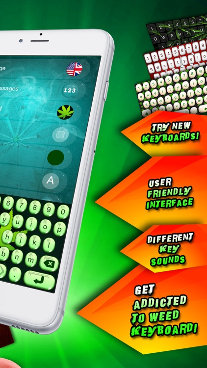 weed keyboard app