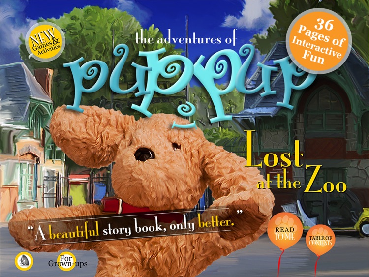 Adventures of Puppup: Lost at the Zoo