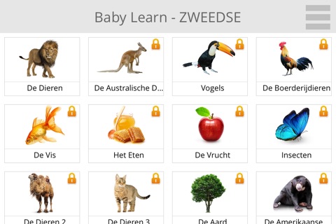 Baby Learn - SWEDISH screenshot 2