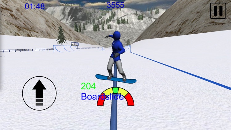Snowboard Freestyle Mountain 3D