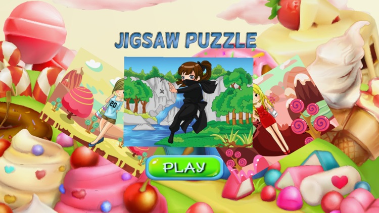 jigsaw anime puzzle learning game for kid 4 yr old screenshot-4