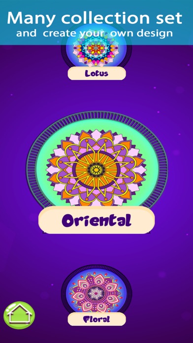 Mandala Coloring game screenshot 2