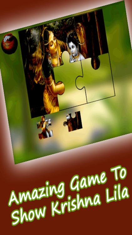 Little Krishna jighsaw puzzle free game for kids - the hindu divine god krishna lila screenshot-4