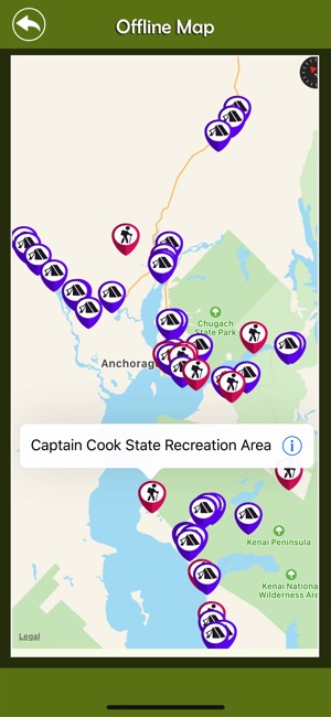 Alaska Campgrounds & Trails(圖6)-速報App