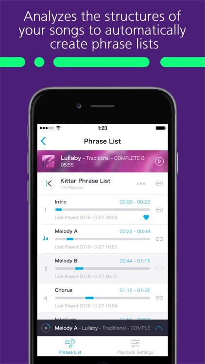 Kittar - Phrase Practice App -