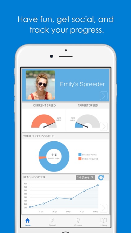 Spreeder: Speed Reading E-Reader and Trainer screenshot-3