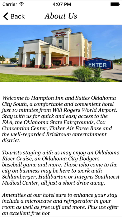 How to cancel & delete Hampton Inn & Suites Oklahoma City South from iphone & ipad 1