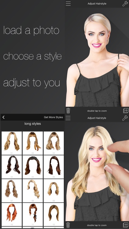 Women's Hairstyles - Try on a new style