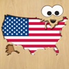 Wood Puzzle USA Map