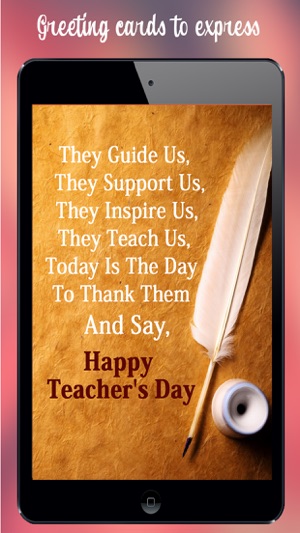 Happy Tearcher's Day - Quotes,Greetings,Card(圖1)-速報App