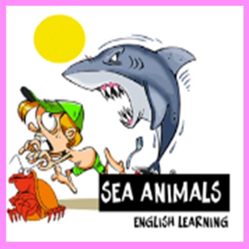 Sea animals english language Icon